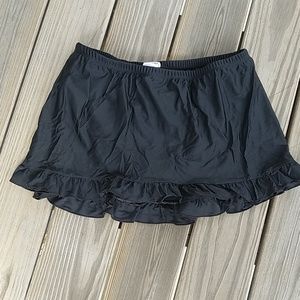 Ruffled bathing suit skirt 16w/18w